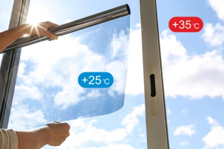 Controlling the sun through window film