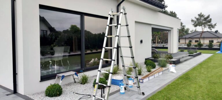 Sun control window film in private house